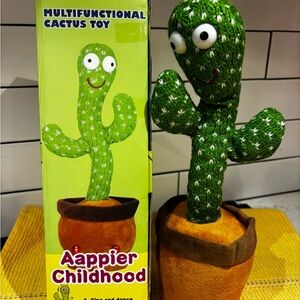 Dancing Cactus Toy - Green